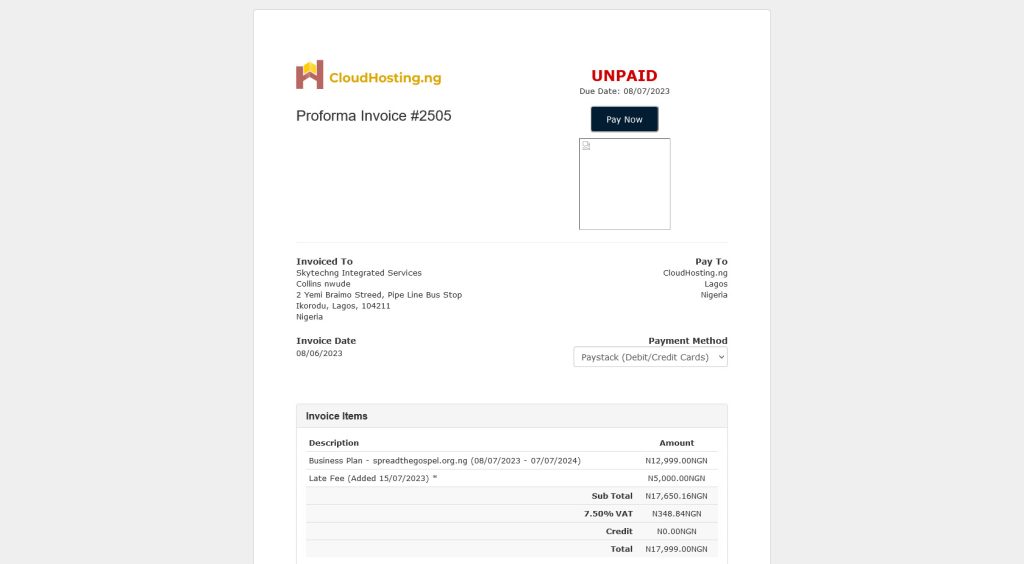 How to make payment