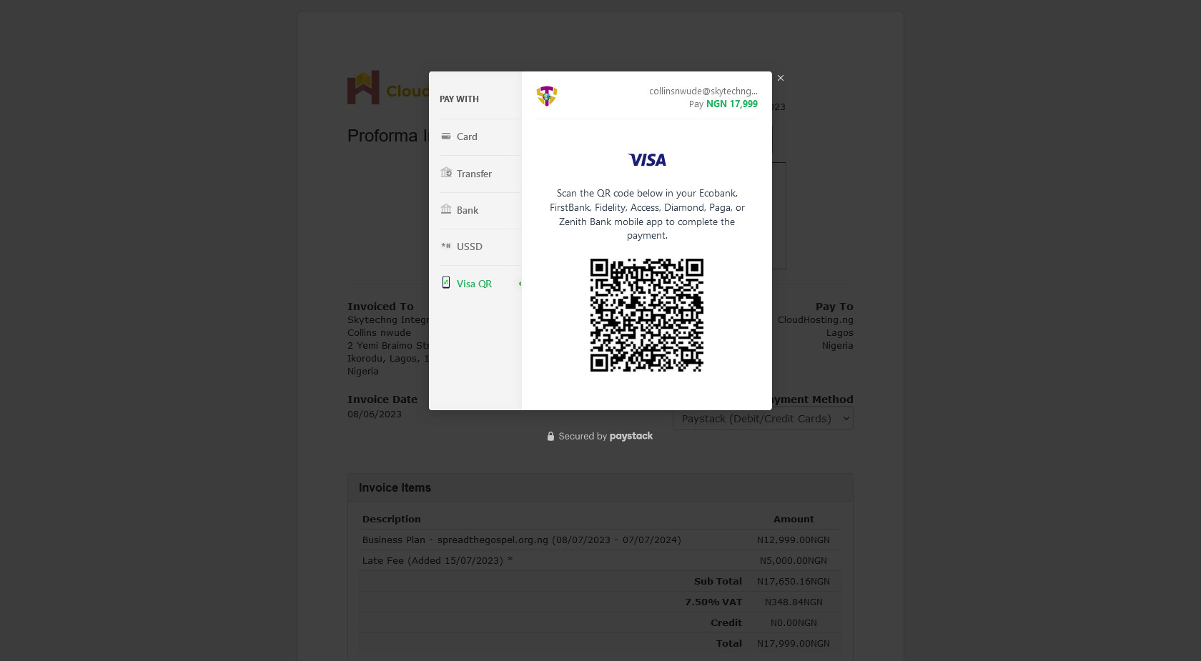 How to make payment