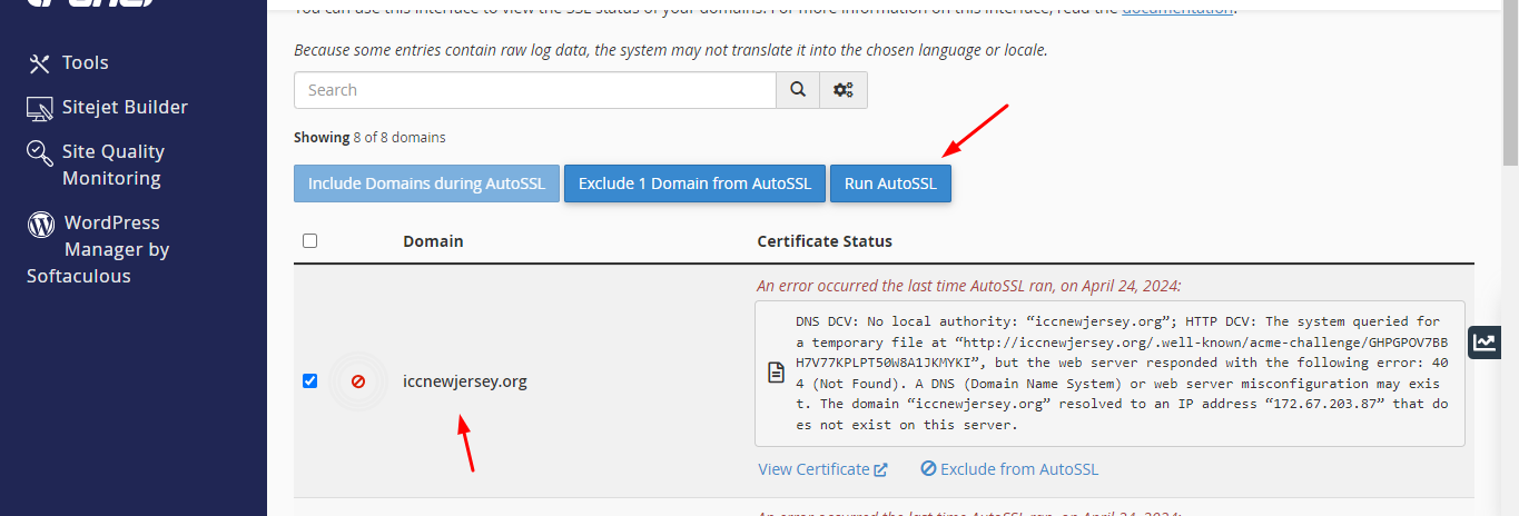 How to install Auto SSL in Cpanel